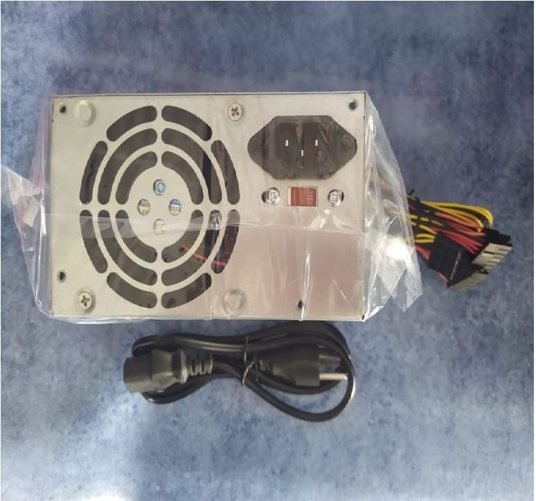 FUENTE DE PODER 500W 24PIN 2 S-ATA PC OFICINA ENERGÍA ENSAMBLE COMPUTADORA CASA ESCUELA