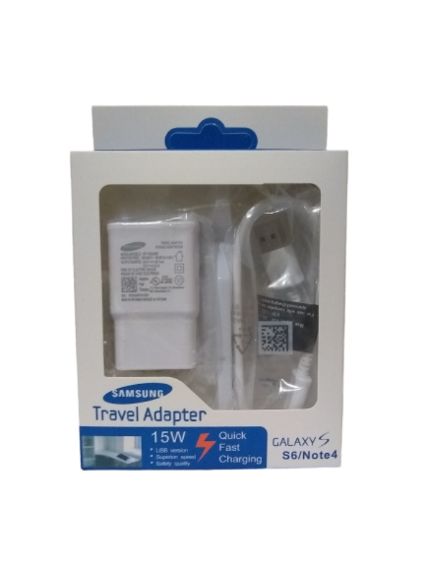 Cargador Samsung Micro USB V8 1.5 Metros Carga Rápida