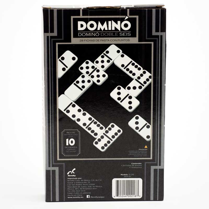 Dominó Puntos Doble 6