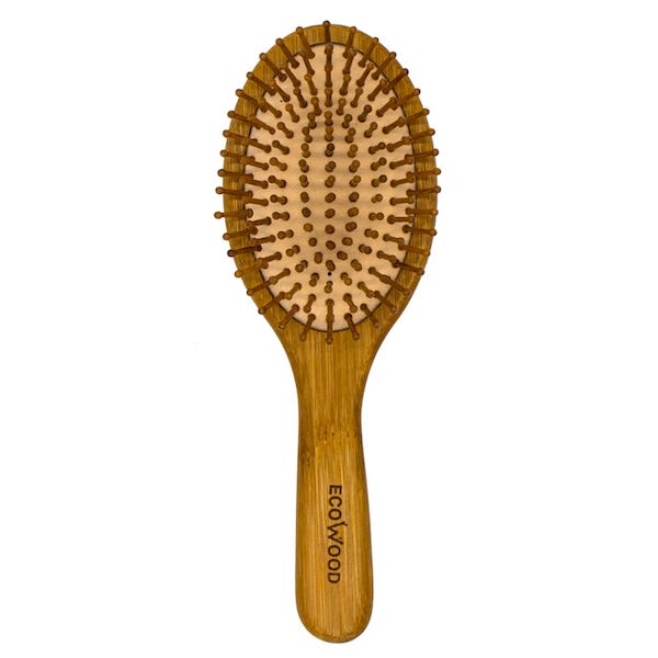 ECOWOOD Cepillo para el Cabello Ovalado 
