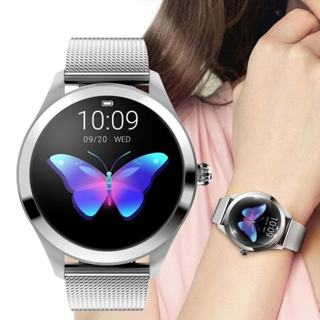 Smartwatch Reloj Inteligente de Lujo para Dama KW10
