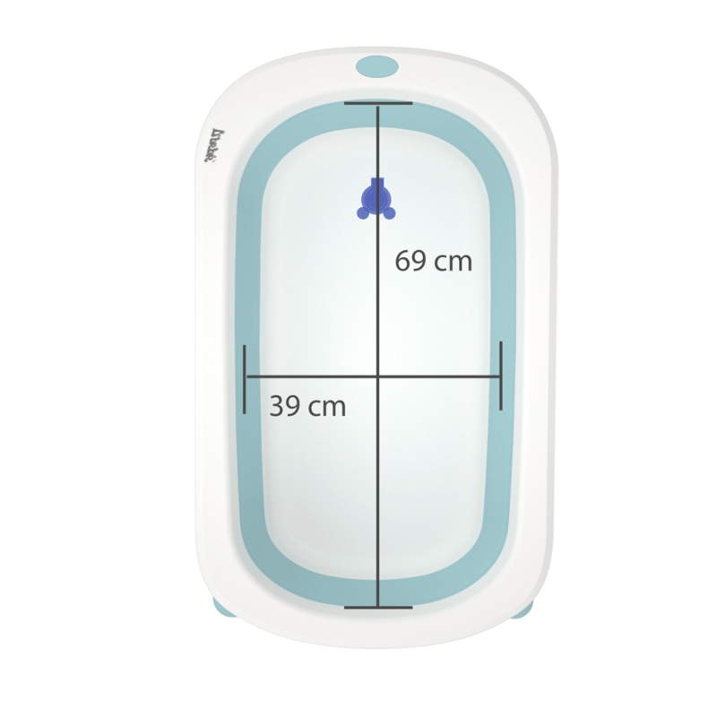 Bañera D Bebé Cuack cuack baby azul END8