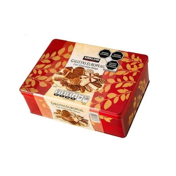 Galletas Europeas con Chocolate Belga 1.4 Kirkland Signature