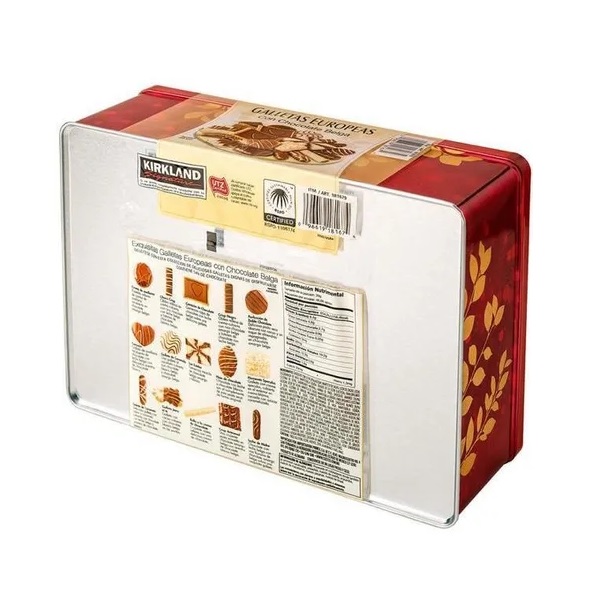 Galletas Europeas con Chocolate Belga 1.4 Kirkland Signature