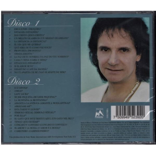 CD Roberto Carlos ~ 30 grandes canciones (2CD)