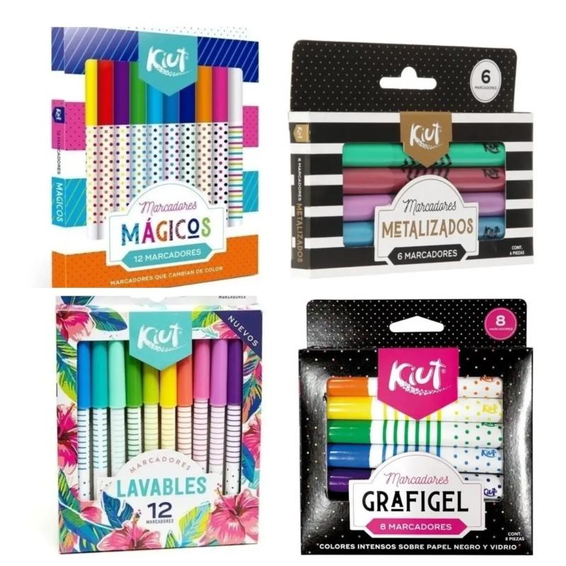 Colección Marcadores Kiut 36 Piezas - Oferta