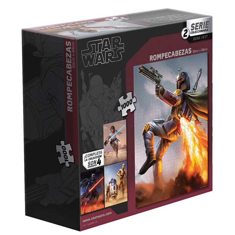 Rompecabezas de Colección Personajes Star Wars 1000 Piezas