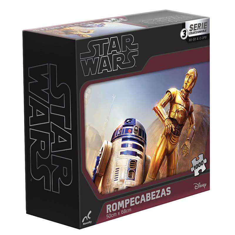 Rompecabezas de Colección Personajes Star Wars 1000 Piezas