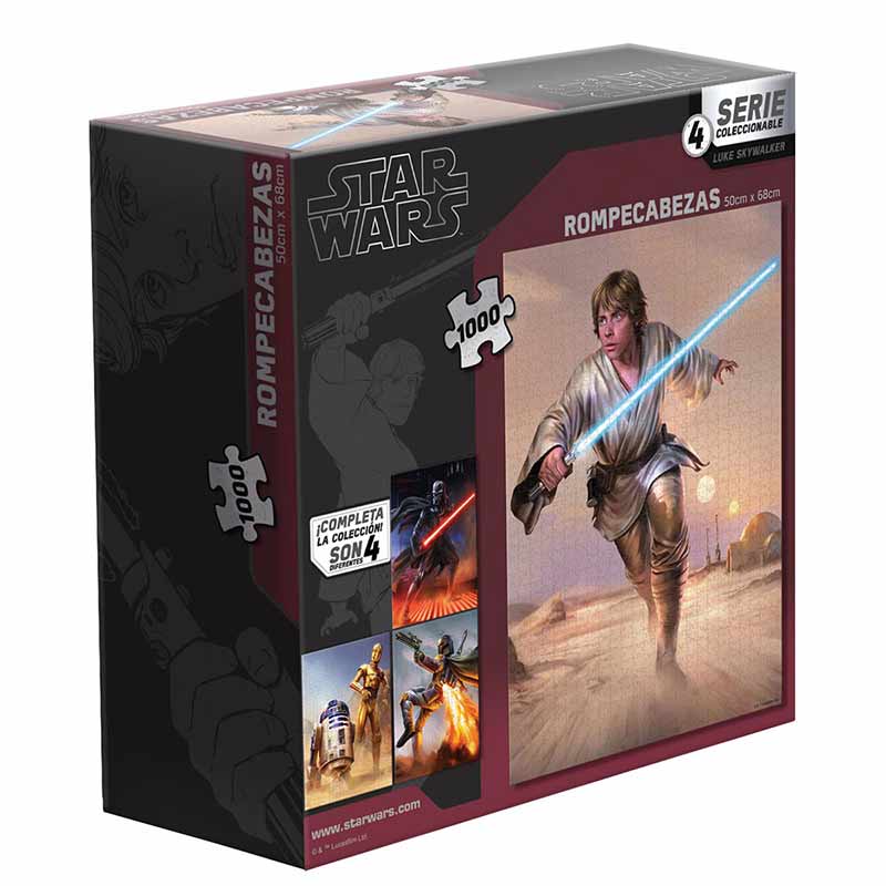 Rompecabezas de Colección Personajes Star Wars 1000 Piezas