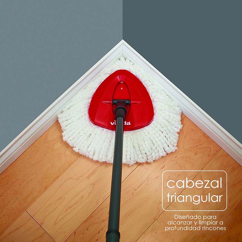 Set Limpieza Vileda Easy Wring & Clean Mop Trapeador con  Cubo con Pedal