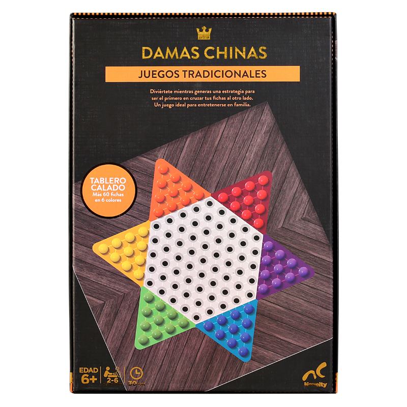Juego de Mesa Damas Chinas - Novelty