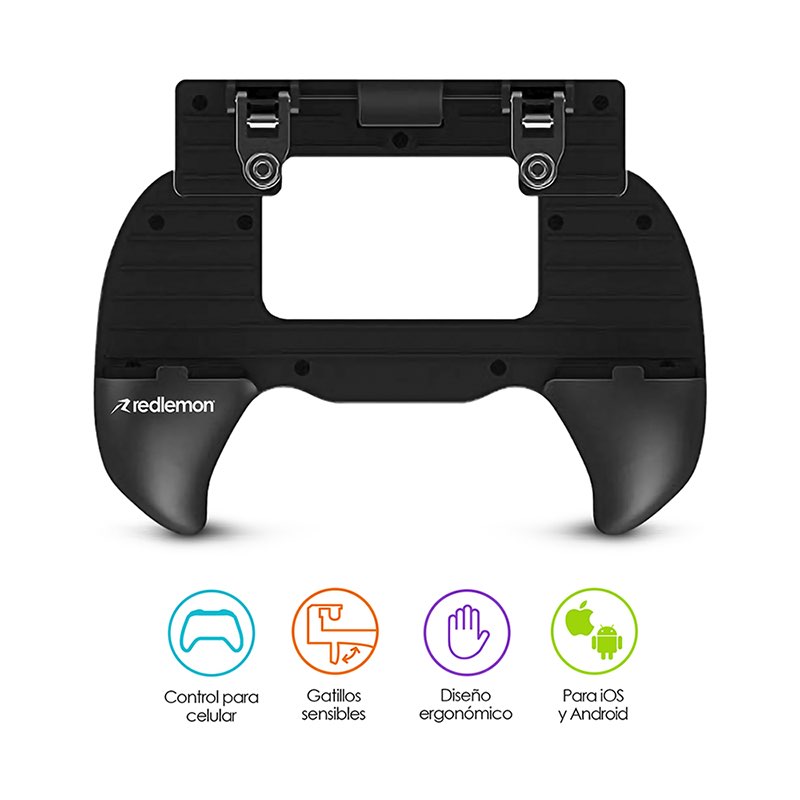 Gamepad Control para Celular Disparador con 2 Gatillos Redlemon