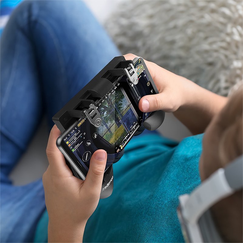 Gamepad Control para Celular Disparador con 2 Gatillos Redlemon