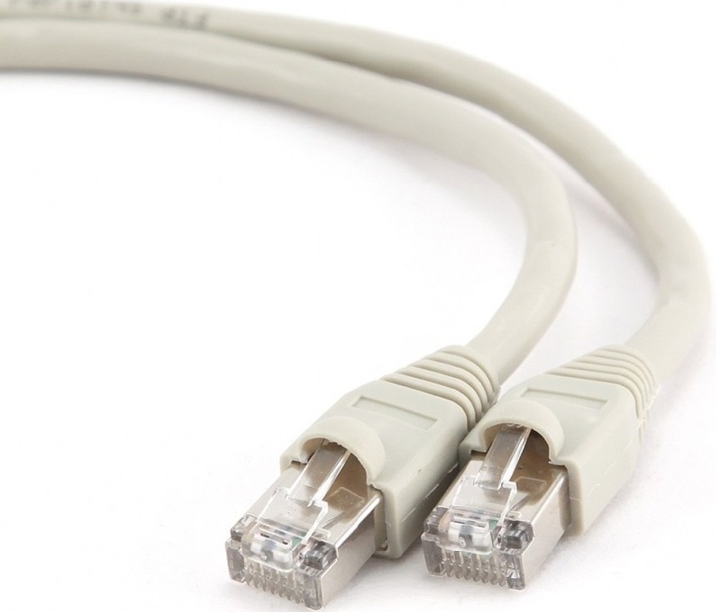 Cable De Red para Internet 25 metros Categoria 5e Ponchado Blanco