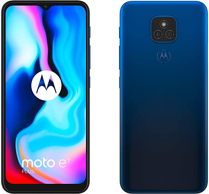 Smartphone Motorola Moto E7 Plus Azul 4GB + 64GB Desbloqueado
