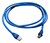 Cable De Red Para Internet Categoría 6 Utp 10 Metros Azul