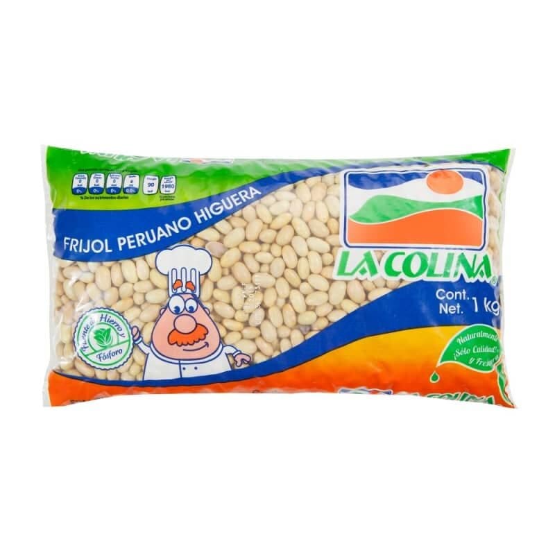 Frijol Peruano La Colina 6 pzas de 1 kg