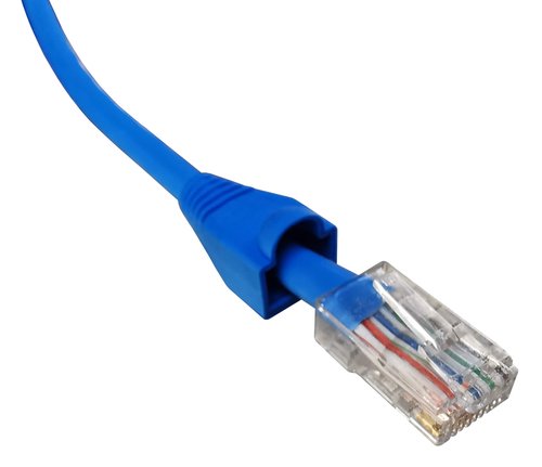 Cable De Red Para Internet Categoría 6 Utp 20 Metros Azul