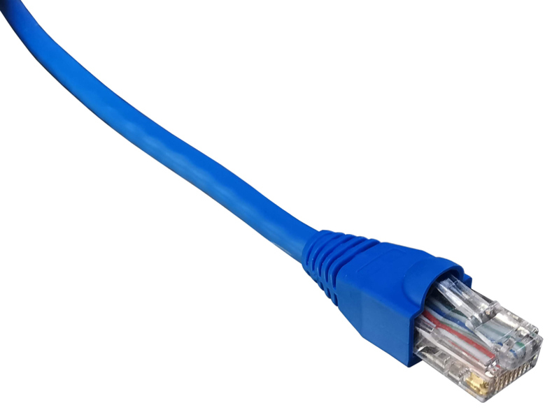 Cable De Red Para Internet Categoría 6 Utp 45 Metros Azul