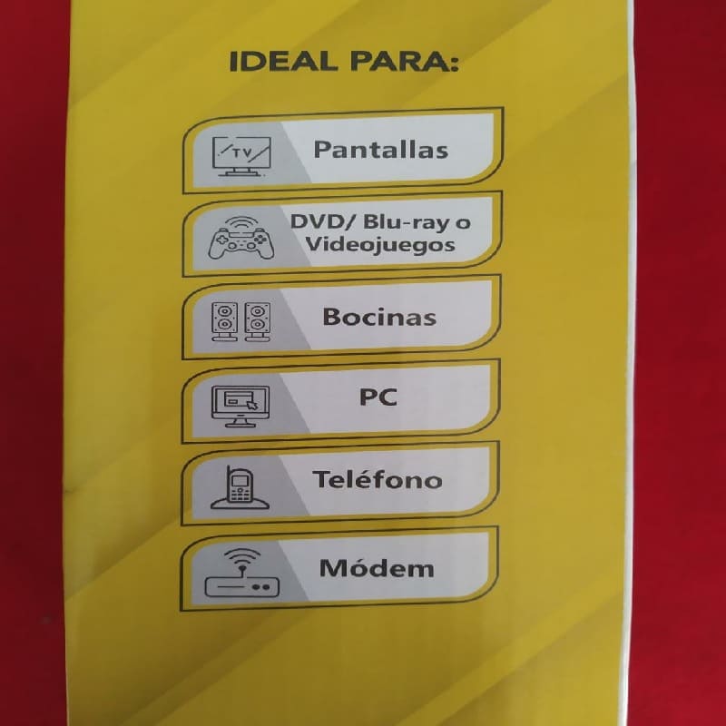 REGULADOR DE VOLTAJE GHIA 1300VA 600W 8 CONTACTOS PC XBOX CONSOLA GAMER ENERGIA PROTECCION PSP MAC