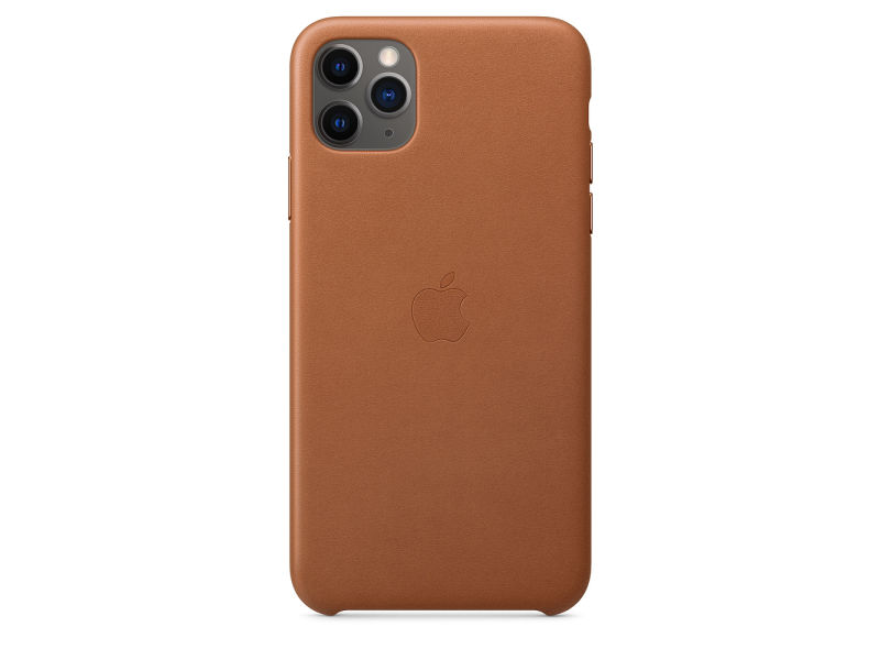 Funda de piel para el iPhone 11 Pro Max - Cafe Cuero - Apple