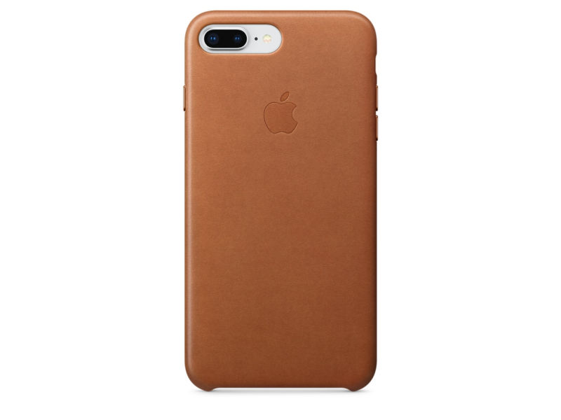 Funda de piel para el iPhone 8 Plus iPhone 7 Plus - Cafe Cuero - Apple