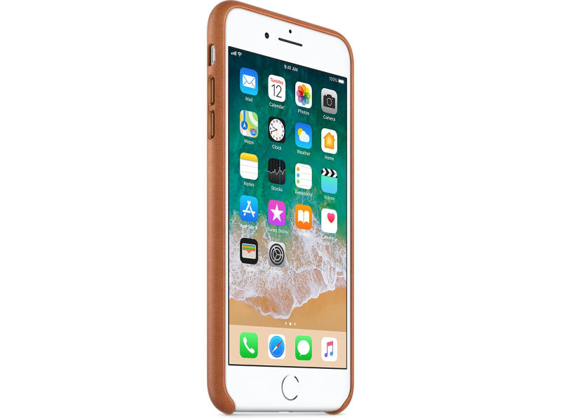 Funda de piel para el iPhone 8 Plus iPhone 7 Plus - Cafe Cuero - Apple