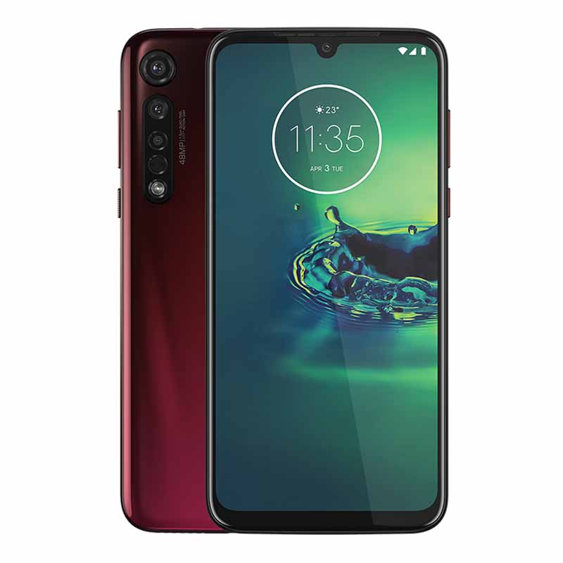 Celular MOTOROLA LTE XT2019-2 MOTO G8+ Color ROJO Telcel Y DE REGALO UNA BOCINA MAGNAVOX