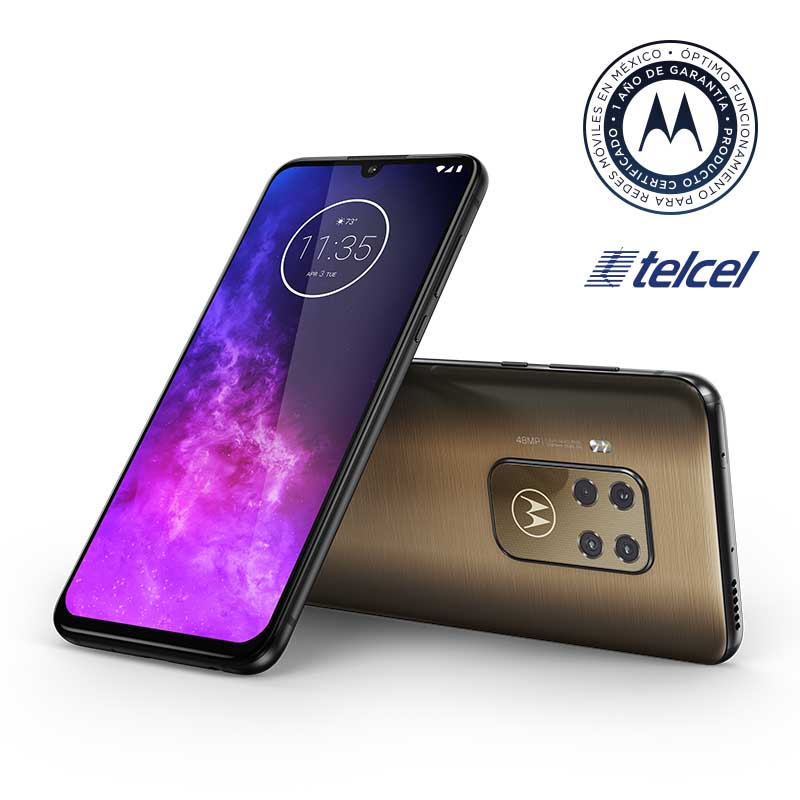 Celular  MOTOROLA LTE XT2010-1 ONE ZOOM Color BRONCE Telcel 