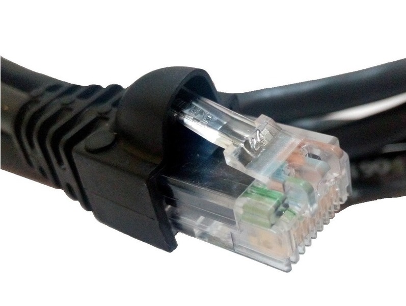 Cable De Red Utp Categoria 6 De 45 Metros Negro