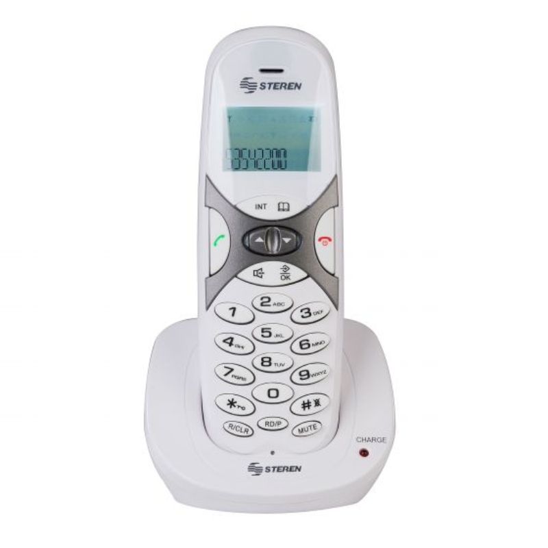 Teléfono inalámbrico Steren TEL-2492 con 2 extensiones END