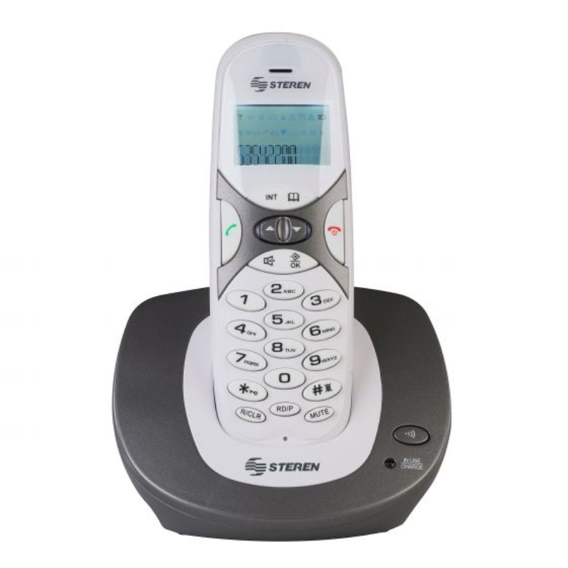 Teléfono inalámbrico Steren TEL-2492 con 2 extensiones END