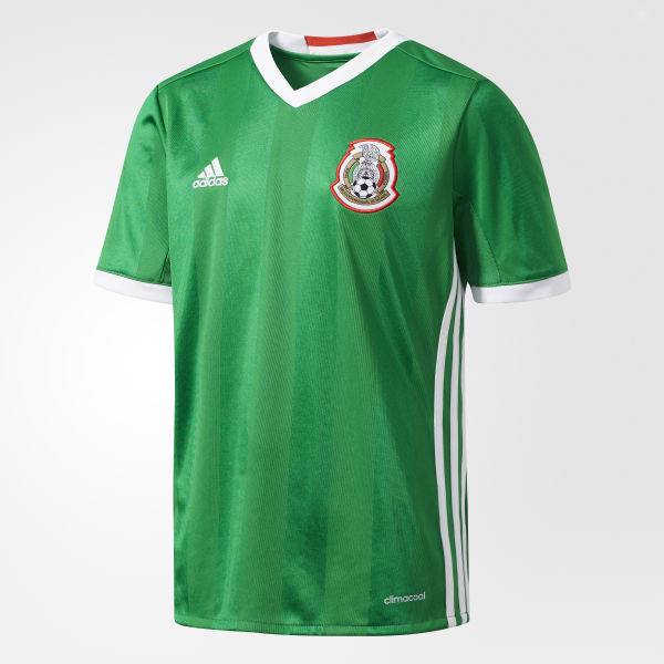 Jersey Adidas de la Selección de Mexico Para Niños Verde