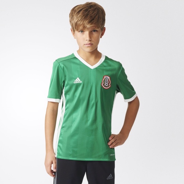 Jersey Adidas de la Selección de Mexico Para Niños Verde