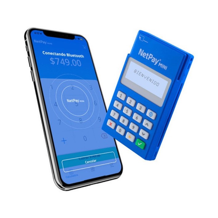 Terminal Bancaria de Pago y Lector de Tarjetas Netpay Mini