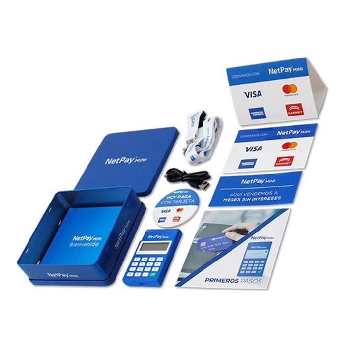 Terminal Bancaria de Pago y Lector de Tarjetas Netpay Mini