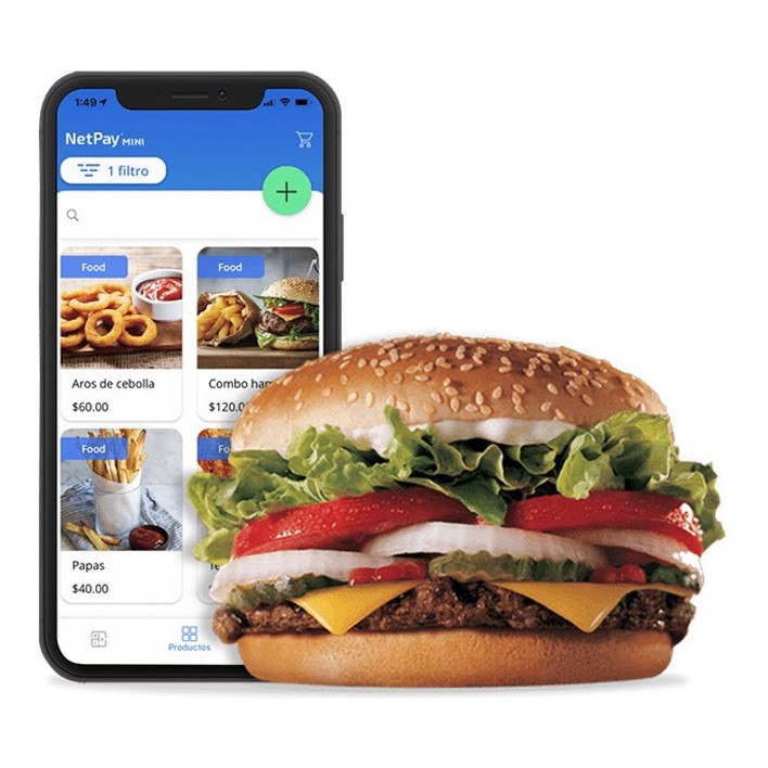 Terminal Bancaria de Pago y Lector de Tarjetas Netpay Mini