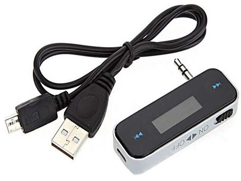 Transmisor Fm 3.5mm Para Celular Tablet Laptop PC