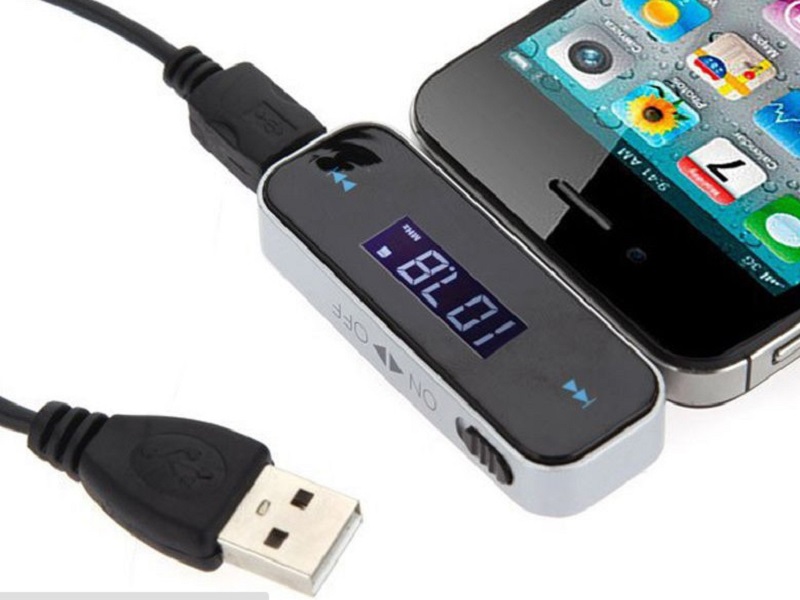 Transmisor Fm 3.5mm Para Celular Tablet Laptop PC