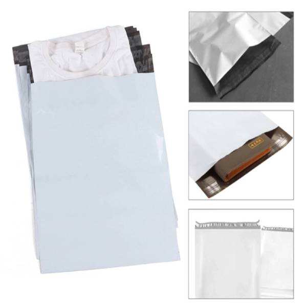 100 Bolsas Sobres Para Envios Paqueteria Ecommerce 25 X 35