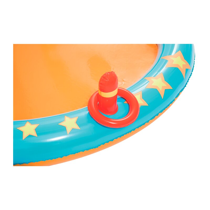 Centro de Juegos Parque Acuático Inflable Infantil Con Bolos De Boliche 435 x 213 x 117cm