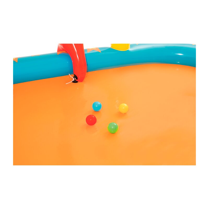 Centro de Juegos Parque Acuático Inflable Infantil Con Bolos De Boliche 435 x 213 x 117cm