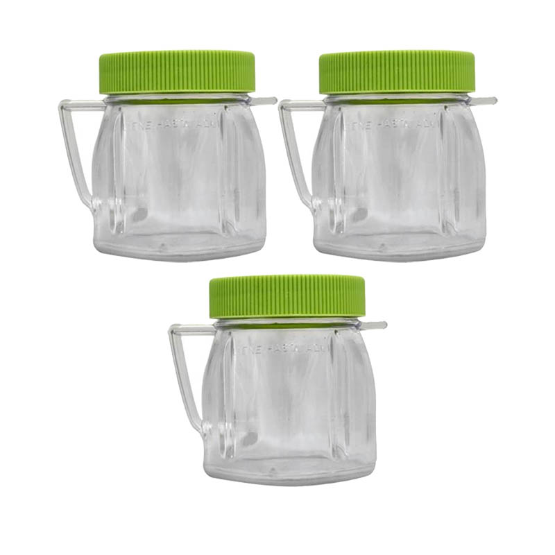 Vasos Mini De Licuadora Con Cuchilla Para Papillas Y Salsas para licuadoras Oster Paquete de 3 mini vasos para licuadora