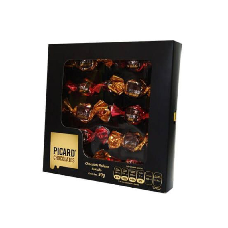 Chocolate con leche con relleno suave de chocolate amargo - 90 GR