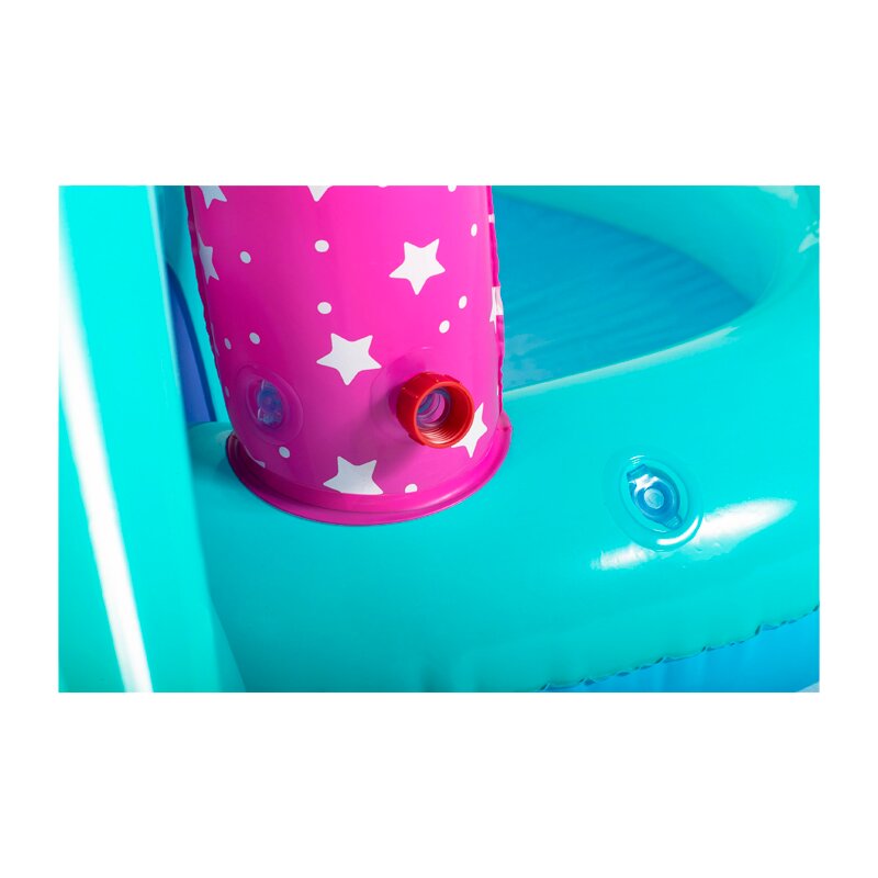Parque Acuático Unicornio Mágico Inflable Infantil