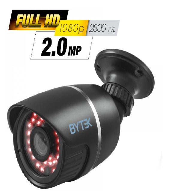 Bytek Camara bullet de 2.0mp 2800 tvl 1080p