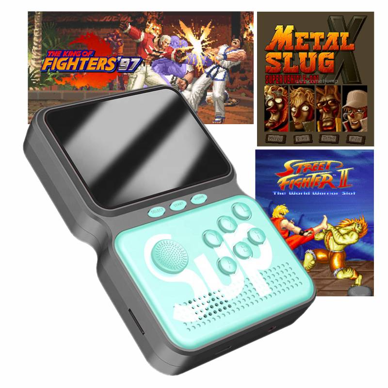 Consola Portatil Game Box Sup Azul 900 Juegos 3.5 Led