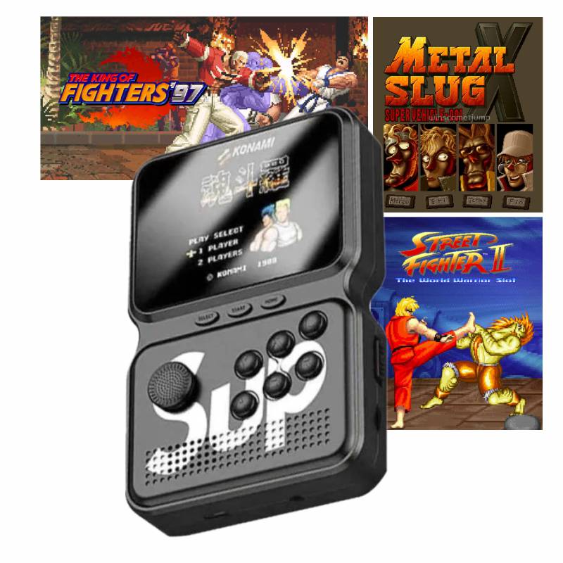 Consola Portatil Game Box Sup Azul 900 Juegos 3.5 Led