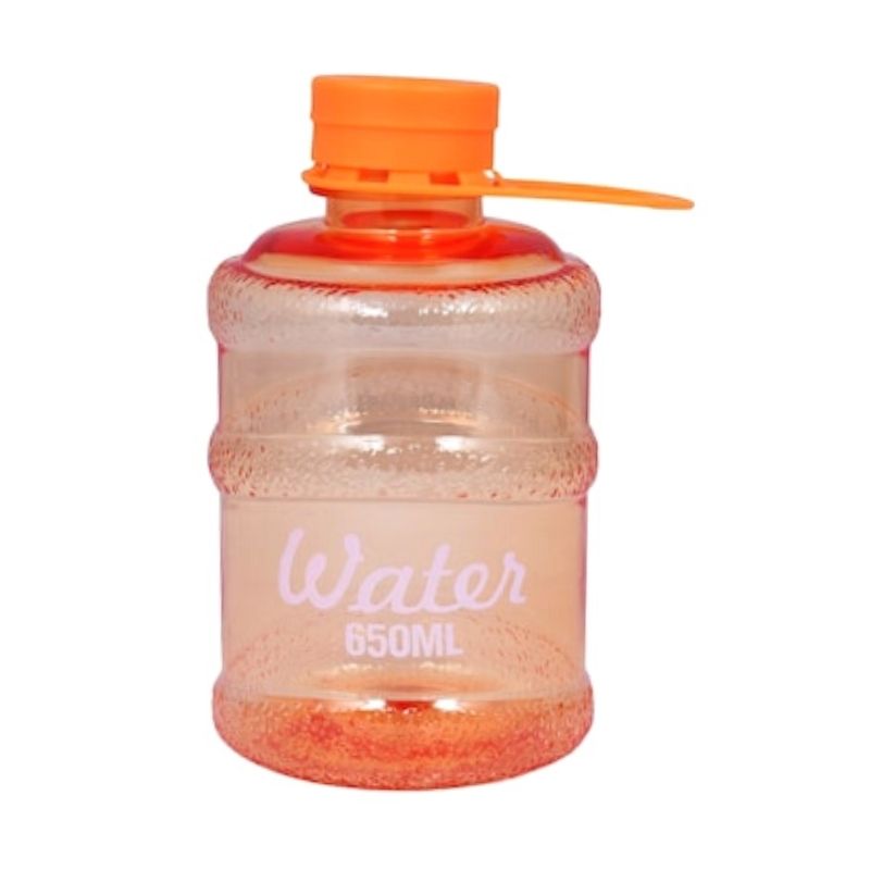 Botella Termo Garrafón Mini para Agua o Bebidas, LBP, Frasco Plástico, 15.5cm(6in) -Naranja