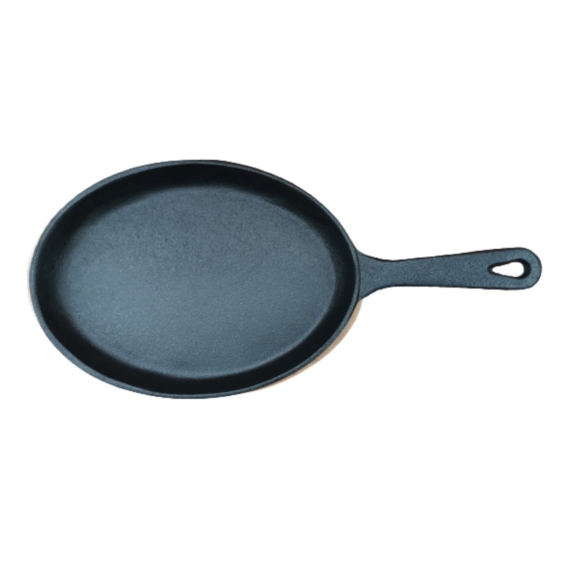 Sarten plano oval 24.7 cm con asa